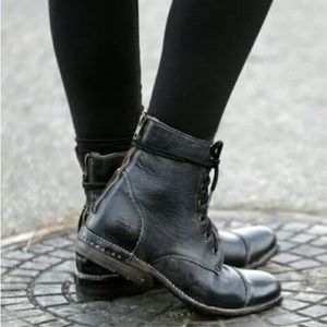Bed Stu Laurel Distressed Combat Boots